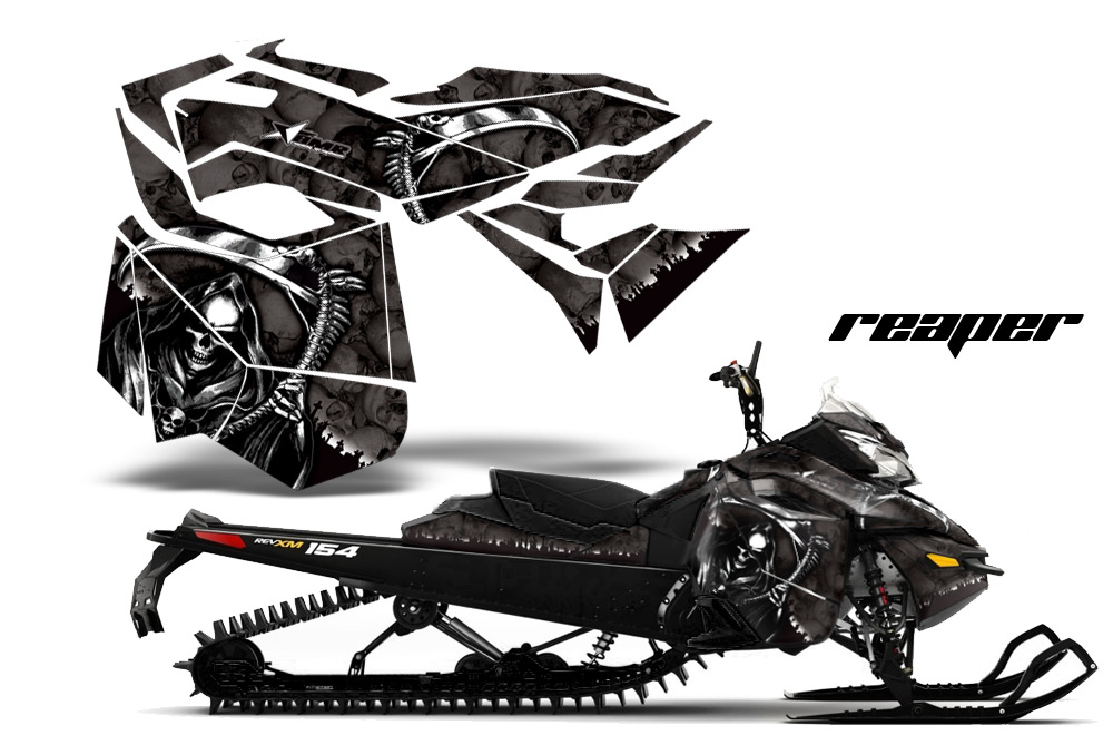 Ski-Doo Rev XM Summit 2013 Graphics Kit Reaper B